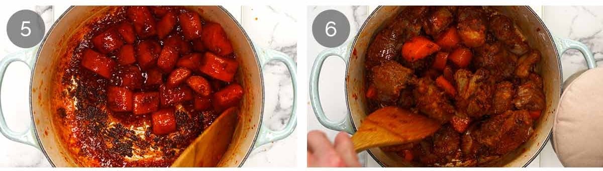 Lamb Navarin Steps