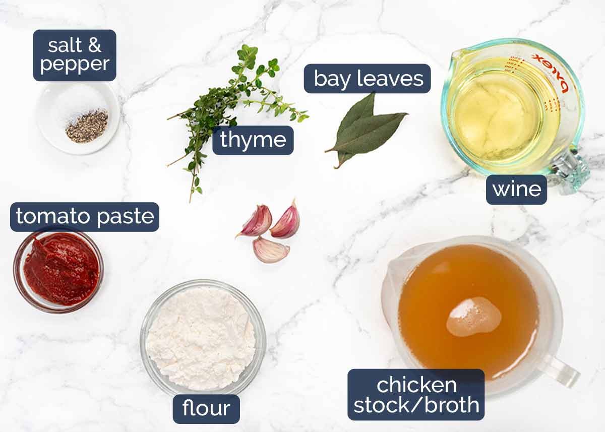 Lamb Navarin Ingredients
