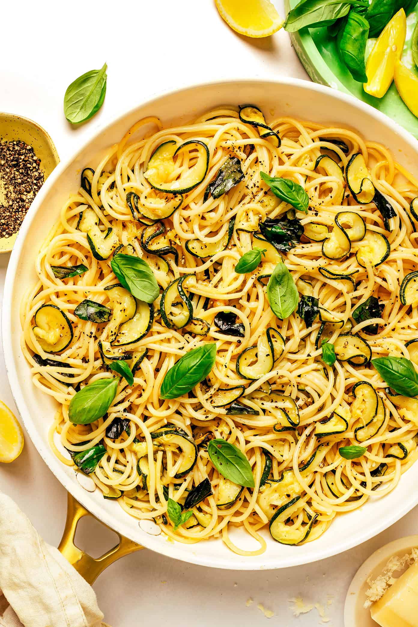 Lemony Zucchini Pasta