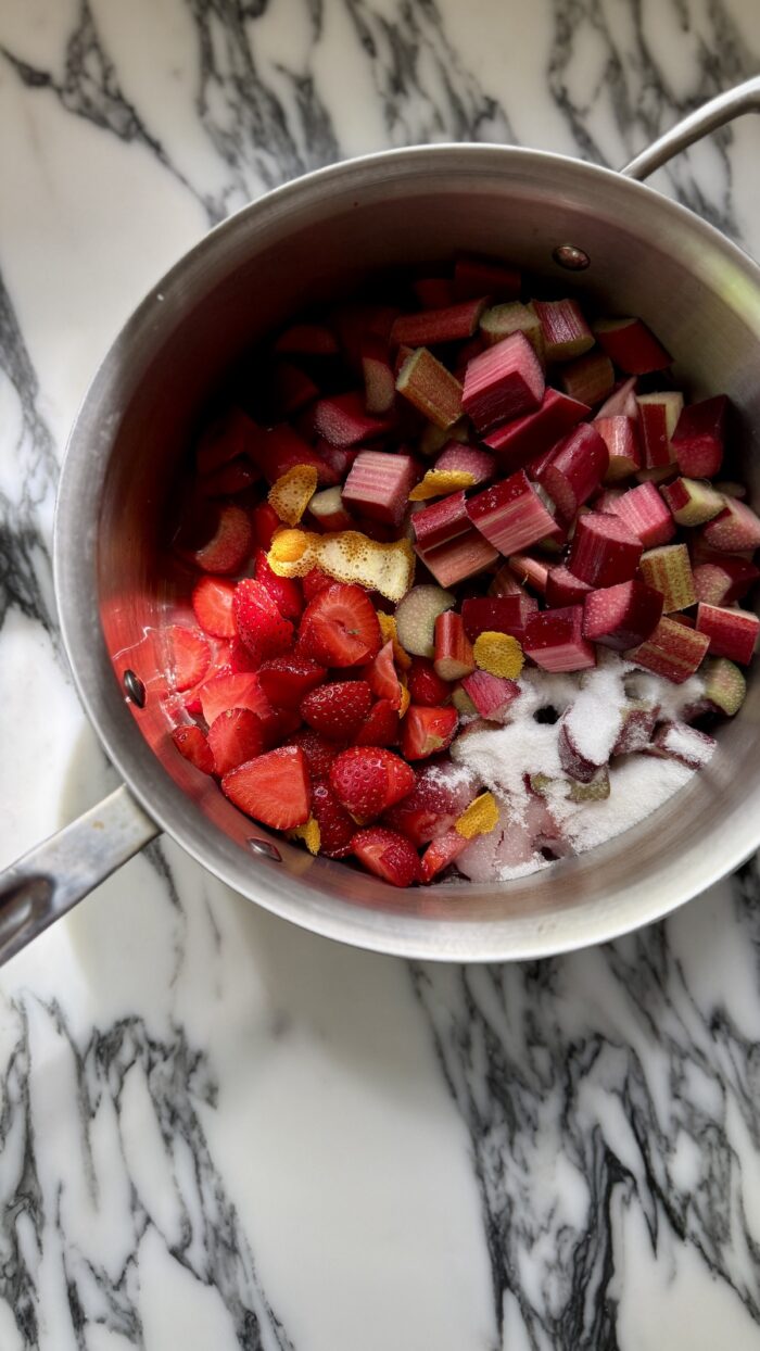 Strawberry Rhubarb Compote 