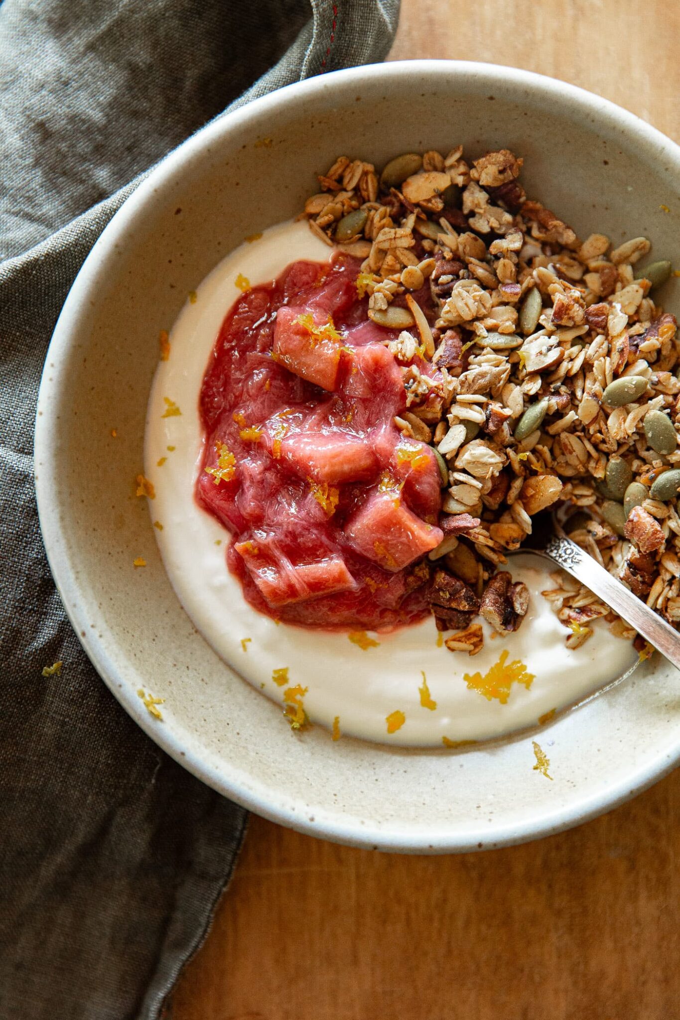 Simple Rhubarb Compote