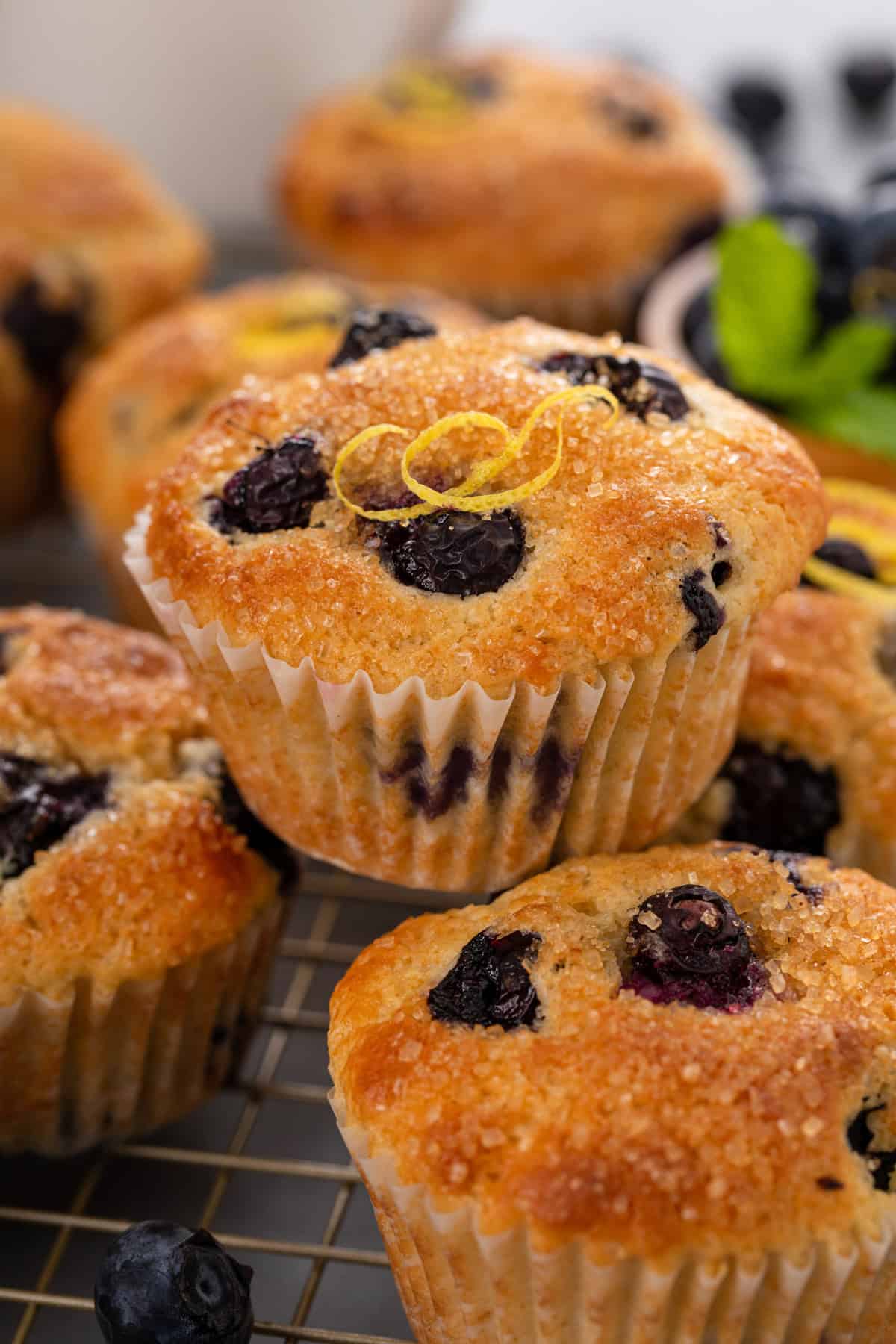 Lemon Blueberry Muffins
