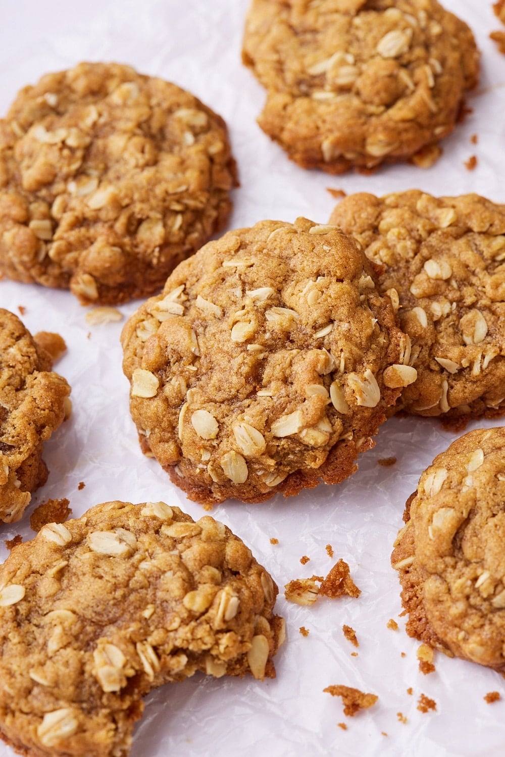 Browned Butter Oatmeal Cookies