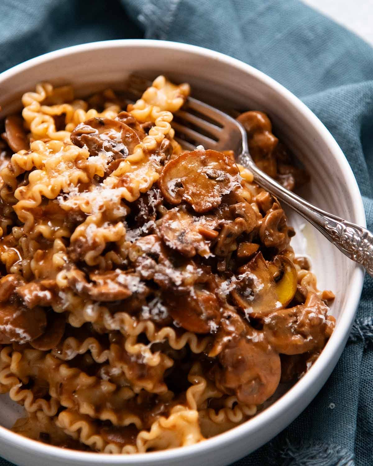 Mushroom Ragu Pasta