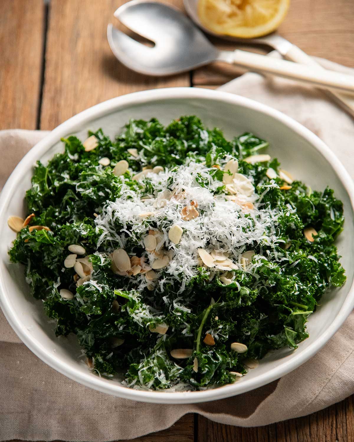 Nagi’s Everyday Kale Side Salad (not for everyone)