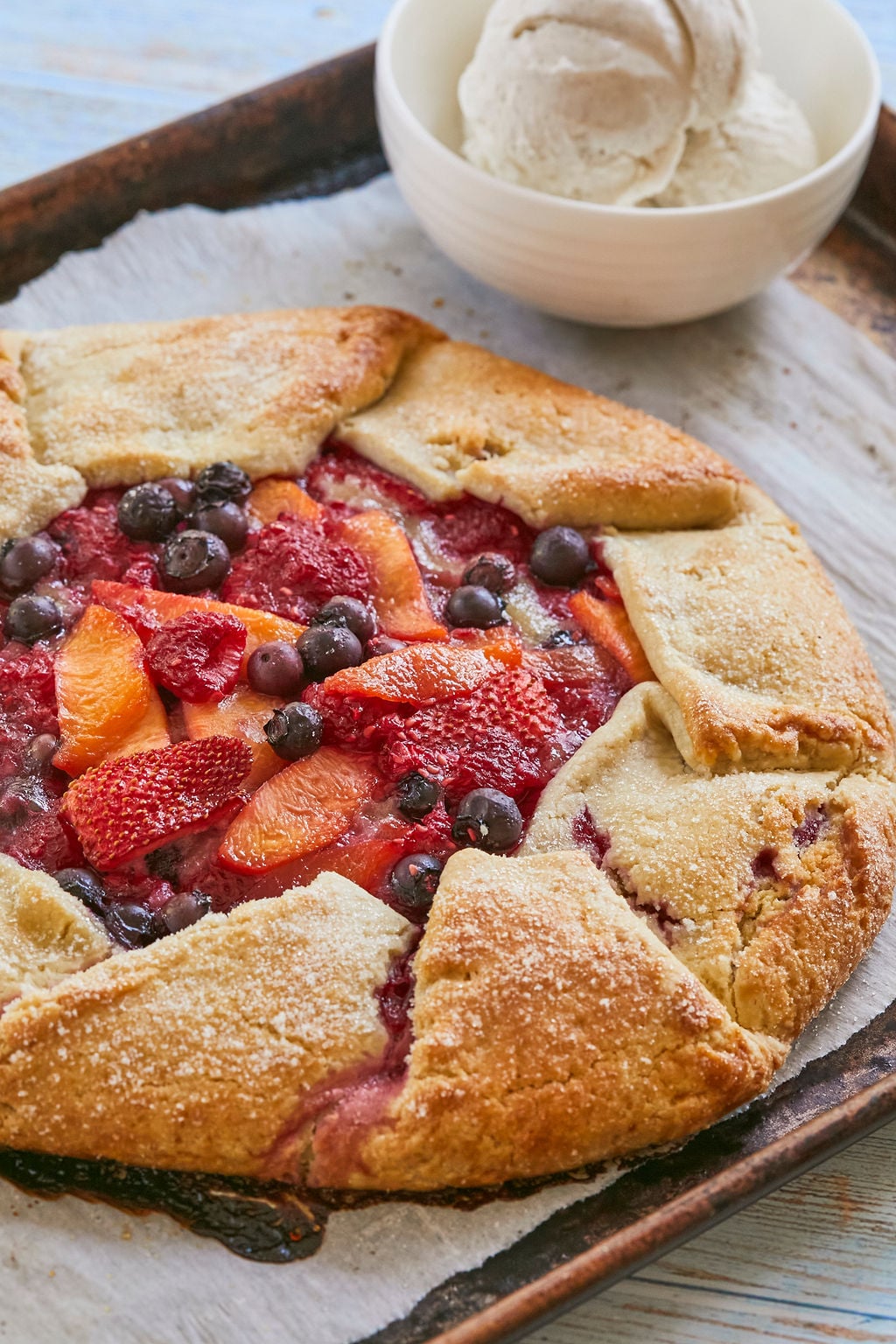 Fruit galette