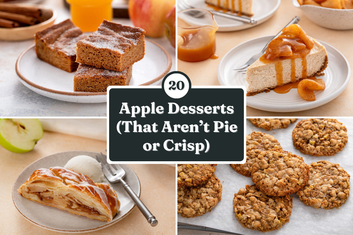 20 Apple Dessert Recipes (That Aren’t Pie or Crisp)